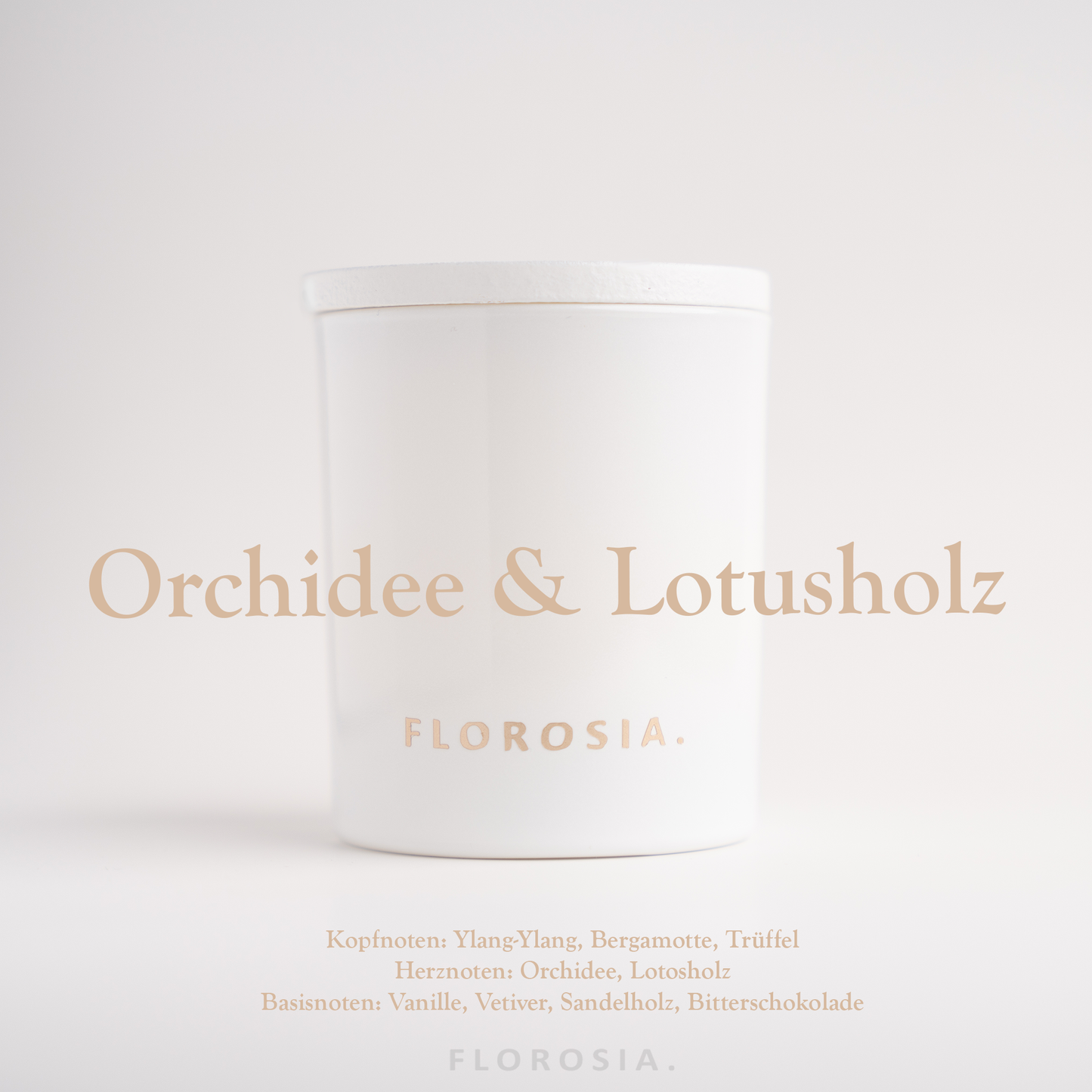 Orchidee & Lotusholz